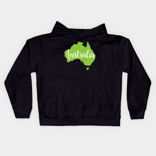 Australia - Green Kids Hoodie by emilystp23